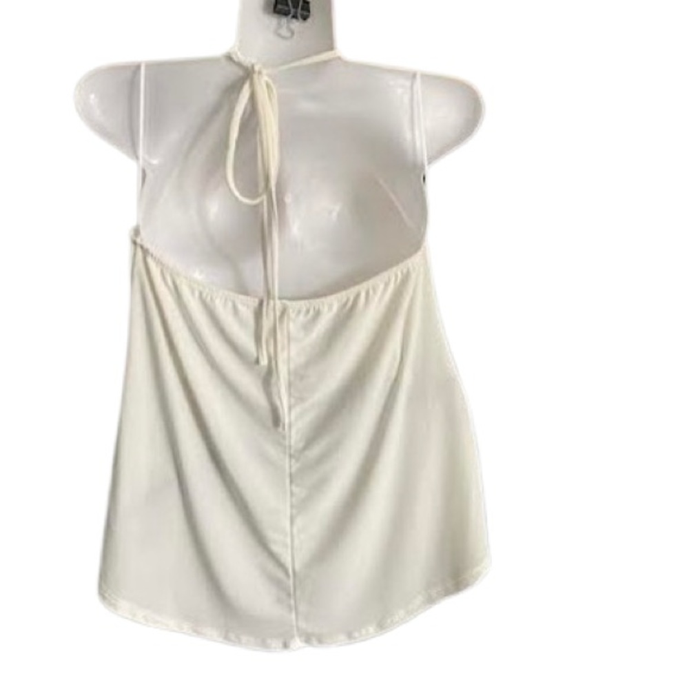 Cream Halter deb - Picture 5 of 16